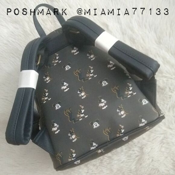 Loungefly Disney Mickey Mouse Spooked Mini Backpack and Coin Pouches main image 6